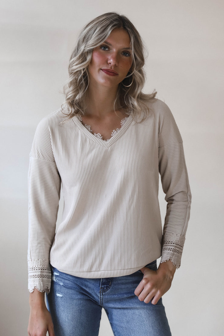 The Afternoon Latte Blouse