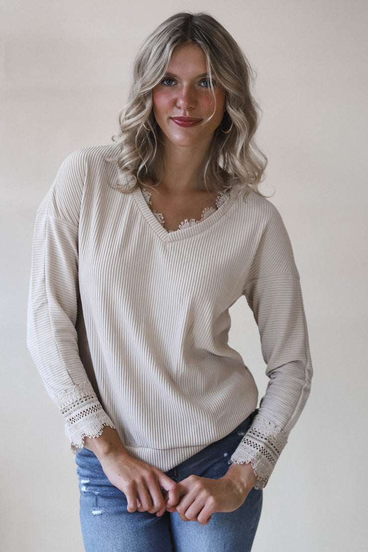 The Afternoon Latte Blouse