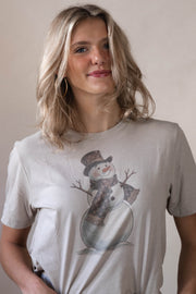 LV Snowman Tee