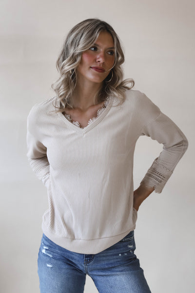 The Afternoon Latte Blouse