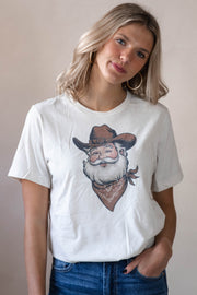 Cowboy Santa Tee