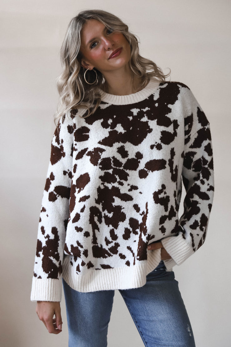 Cowhide Sweater
