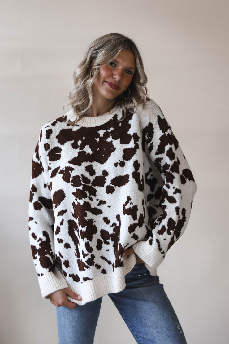 Cowhide Sweater