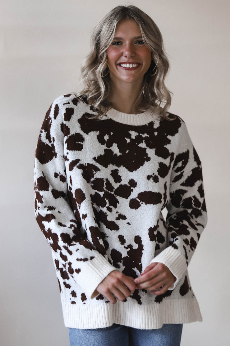 Cowhide Sweater
