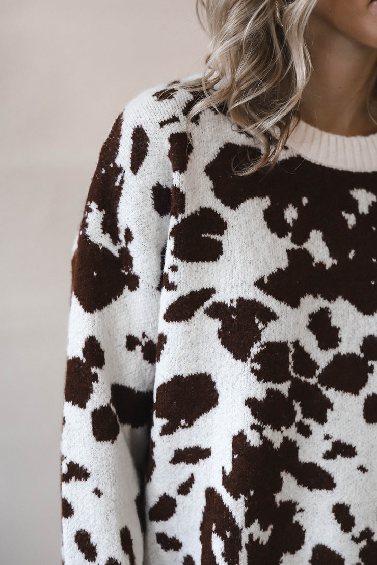 Cowhide Sweater