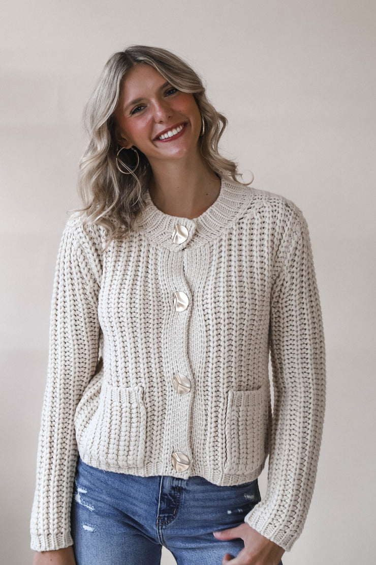 Grandmas Button Cardigan