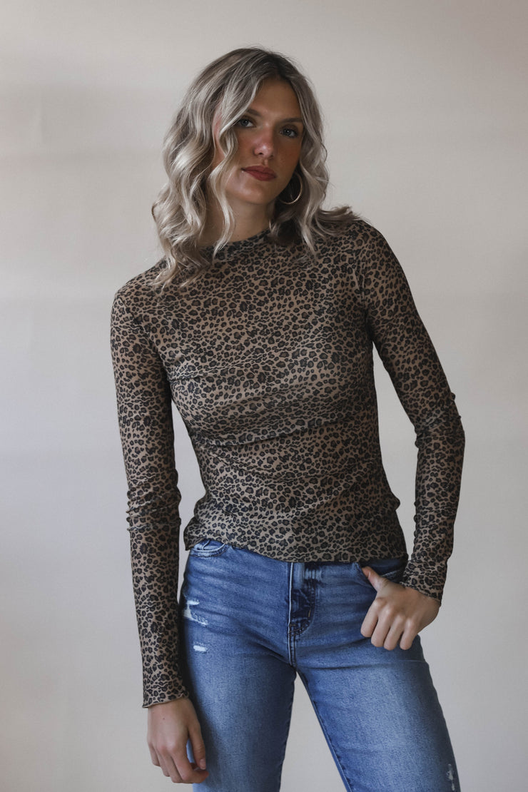 Wild Instinct Mesh Top