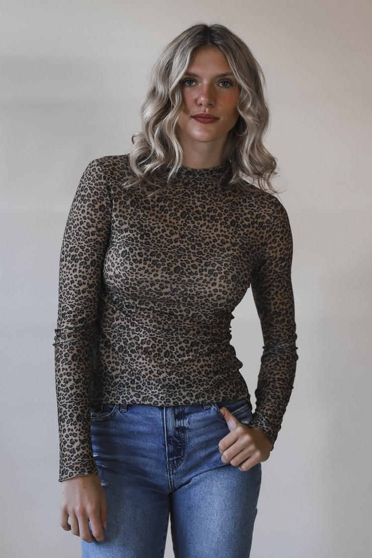 Wild Instinct Mesh Top