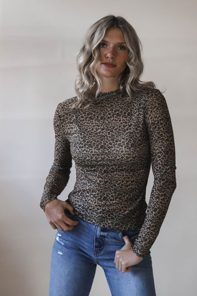 Wild Instinct Mesh Top