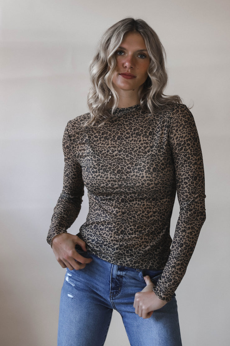 Wild Instinct Mesh Top