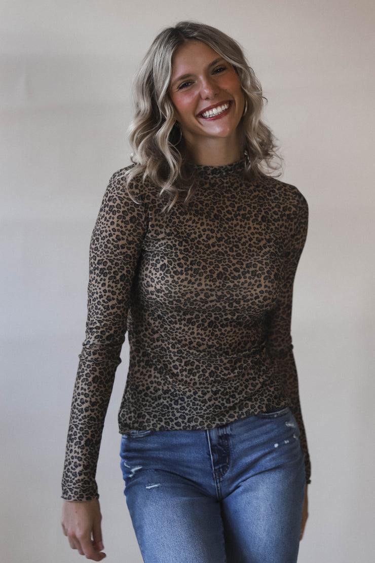 Wild Instinct Mesh Top