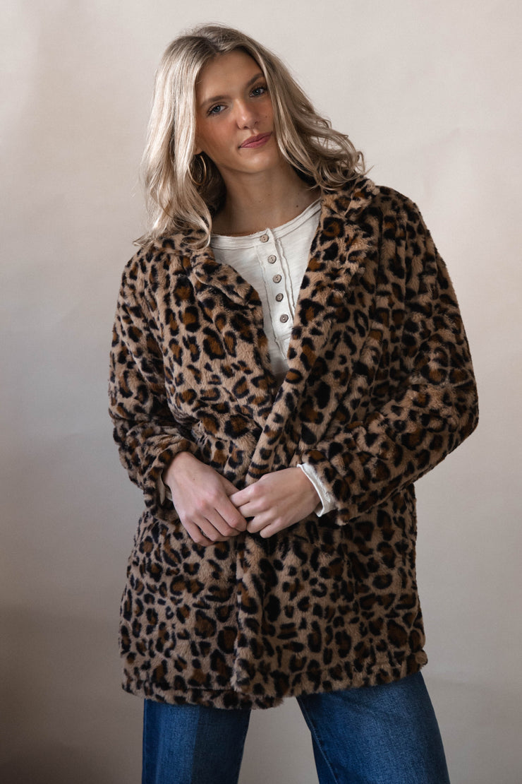 Leopard Fur Jacket