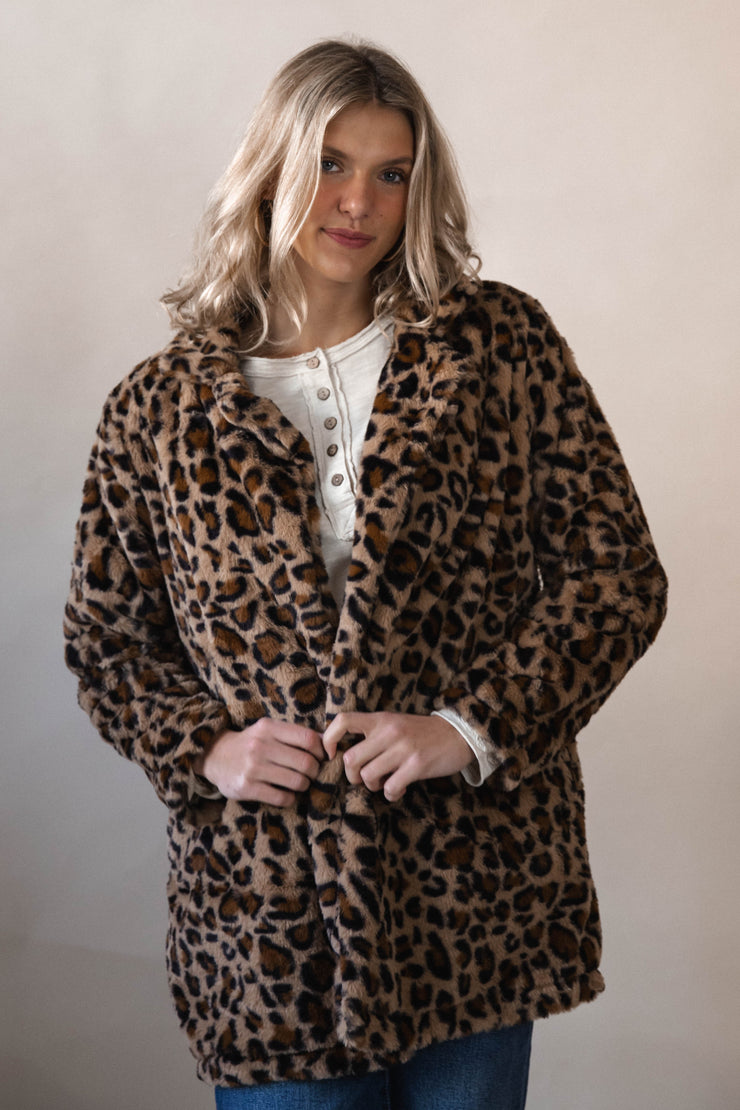 Leopard Fur Jacket