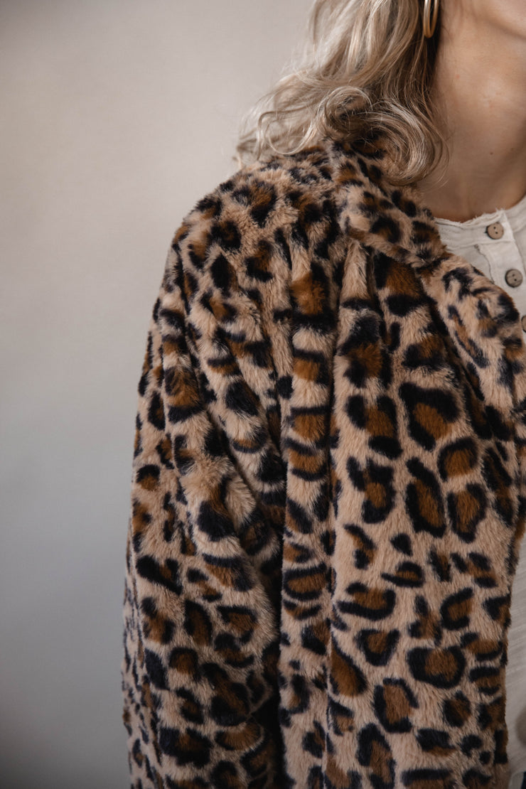 Leopard Fur Jacket