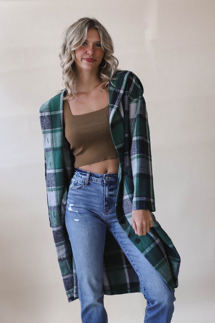 The Pine & Plaid Coat