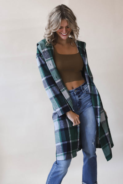 The Pine & Plaid Coat