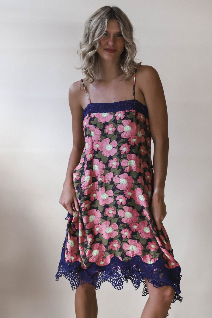 Wildflower Sunrise Slip Dress