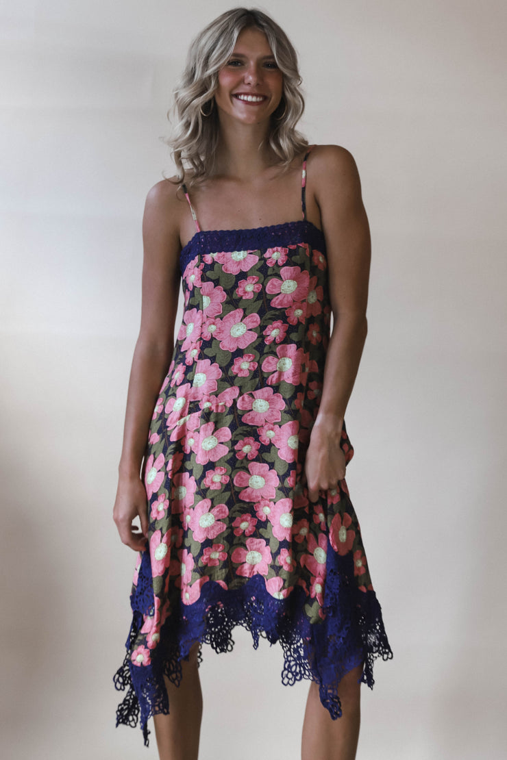 Wildflower Sunrise Slip Dress