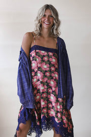 Wildflower Sunrise Slip Dress