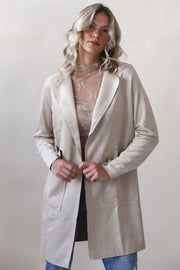 Sand Suede Jacket