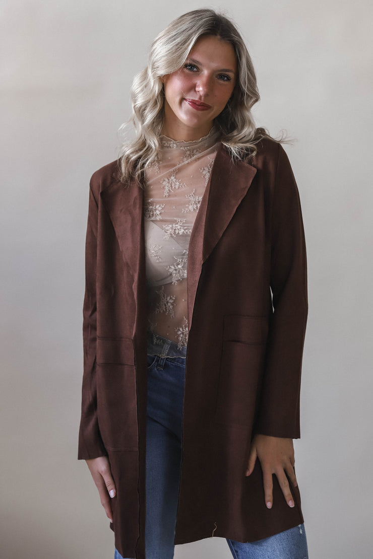 Cocoa Suede Jacket