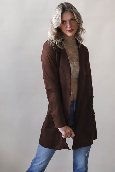 Cocoa Suede Jacket