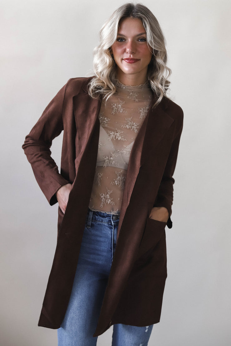 Cocoa Suede Jacket