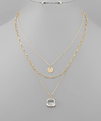 Big Crystal Necklace