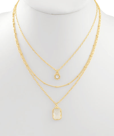 Gold Layered Crystal
