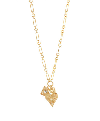 Double Heart Necklace