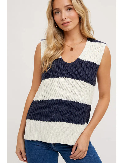 In The Navy Sweater Tank