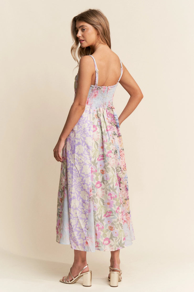 Pastel Dreams Midi Dress