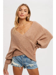 Mocha Twisted Sweater