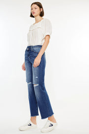 90's Criss Cross Straight Denim