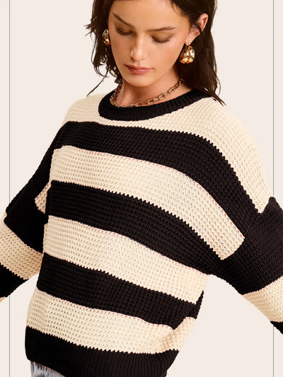 Oreo Stripe Sweater