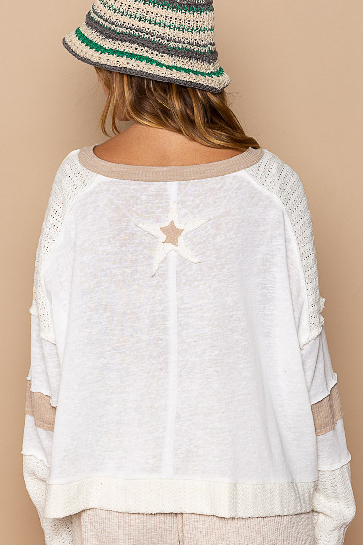 You're A Star Ivory Blouse