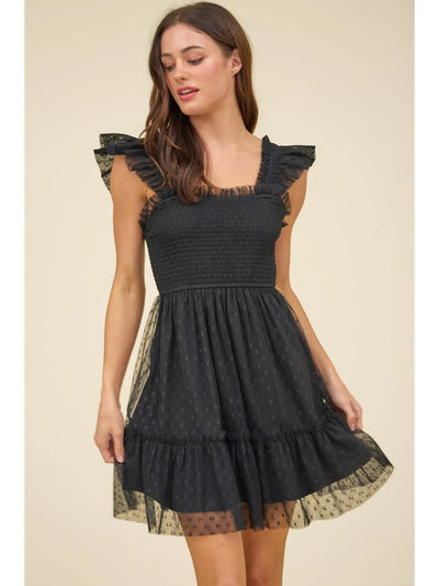 Black Megan Dress