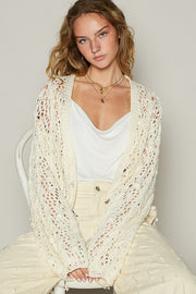 Samantha Open Weave Cardigan