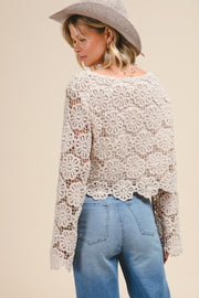 Boho Crochet Blouse
