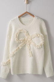Sugarplum Bow Pullover