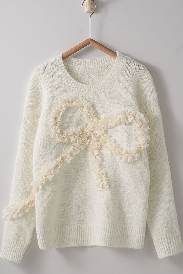 Sugarplum Bow Pullover