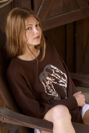 Western Boots Sweater