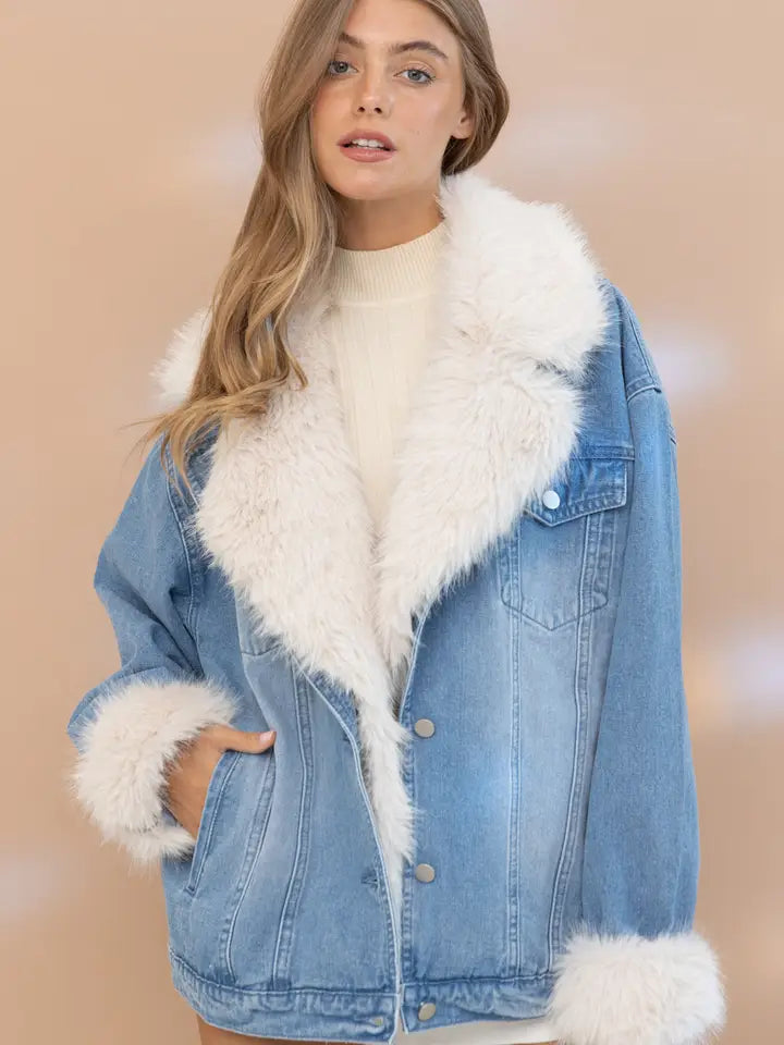 Penny Lane Denim Coat