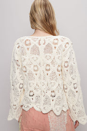 Elena Crochet Cardigan