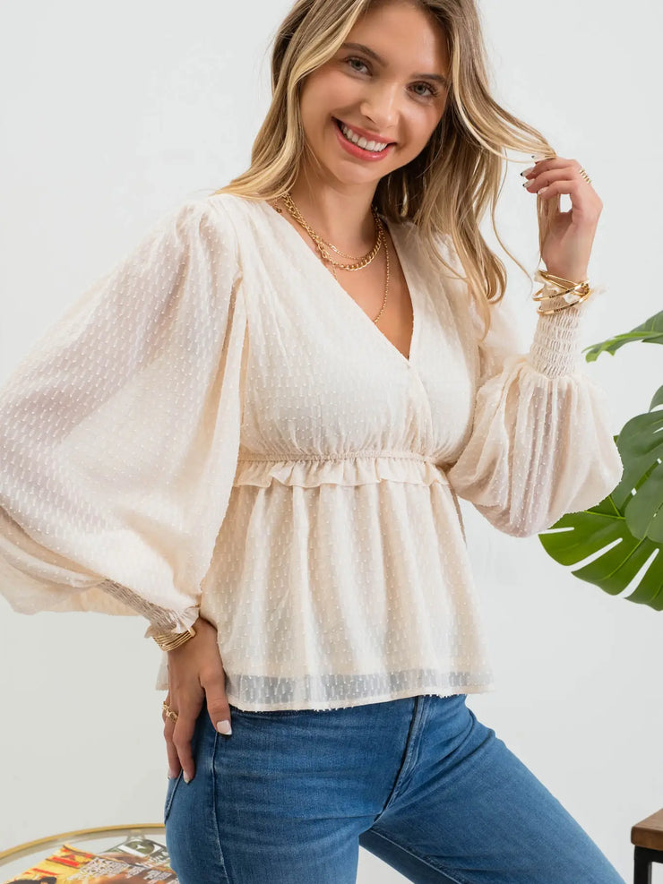 Toasted Marshmallow Blouse