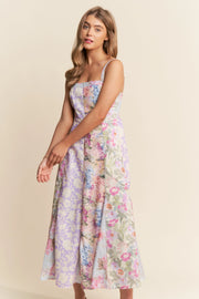 Pastel Dreams Midi Dress