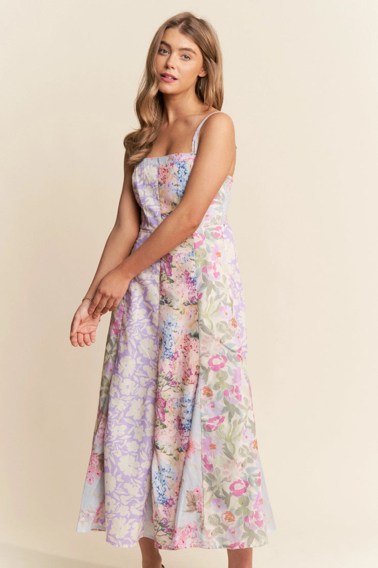 Pastel Dreams Midi Dress