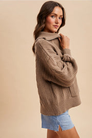 Chunky Cableknit Sweater