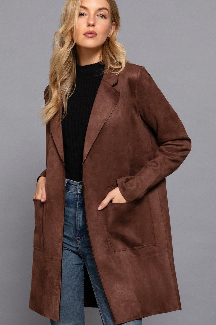 Cocoa Suede Jacket