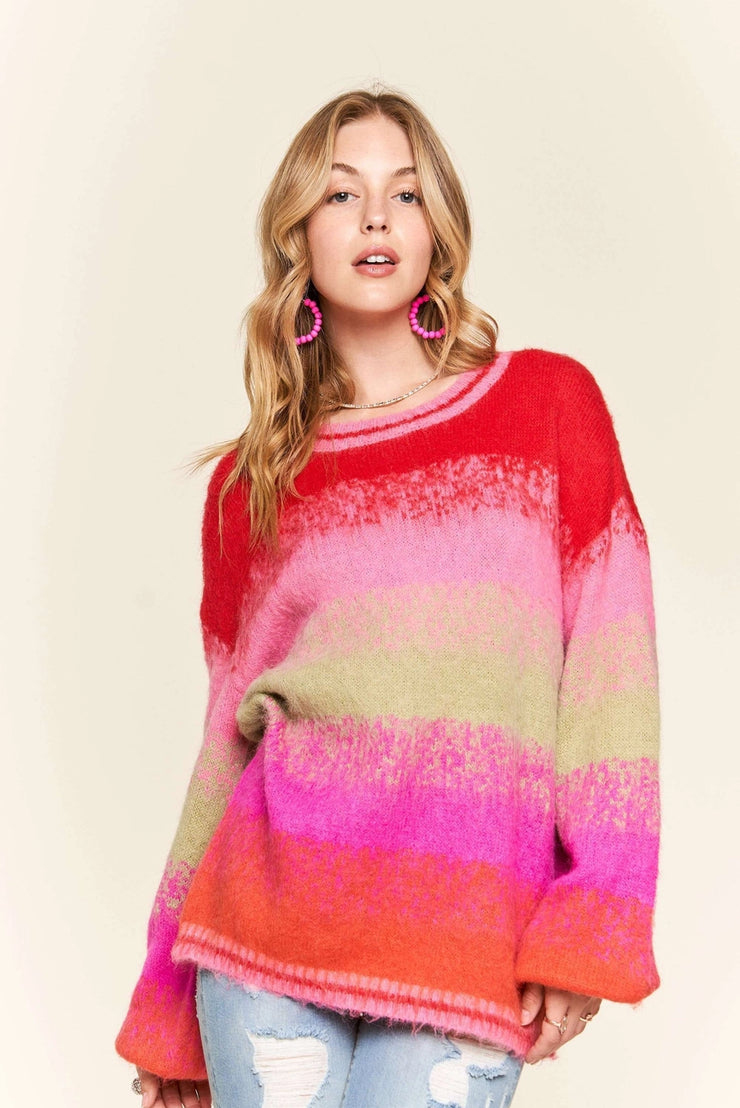 Rainbow Bright Sweater